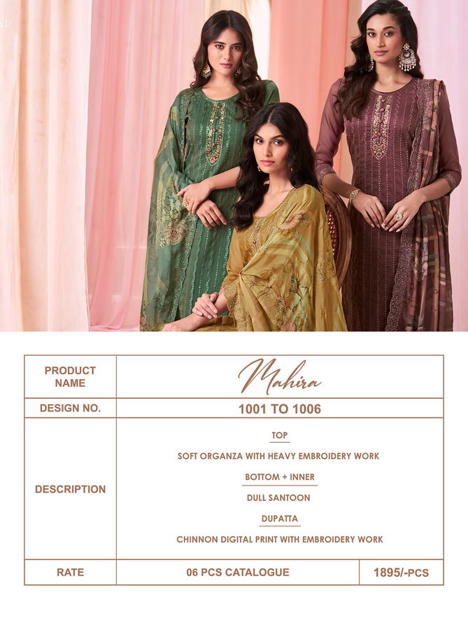 Mahira by shree Shalika Designer Salwar Suits Wholesale Market in Surat With Price